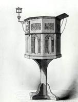 Pulpit in 1868